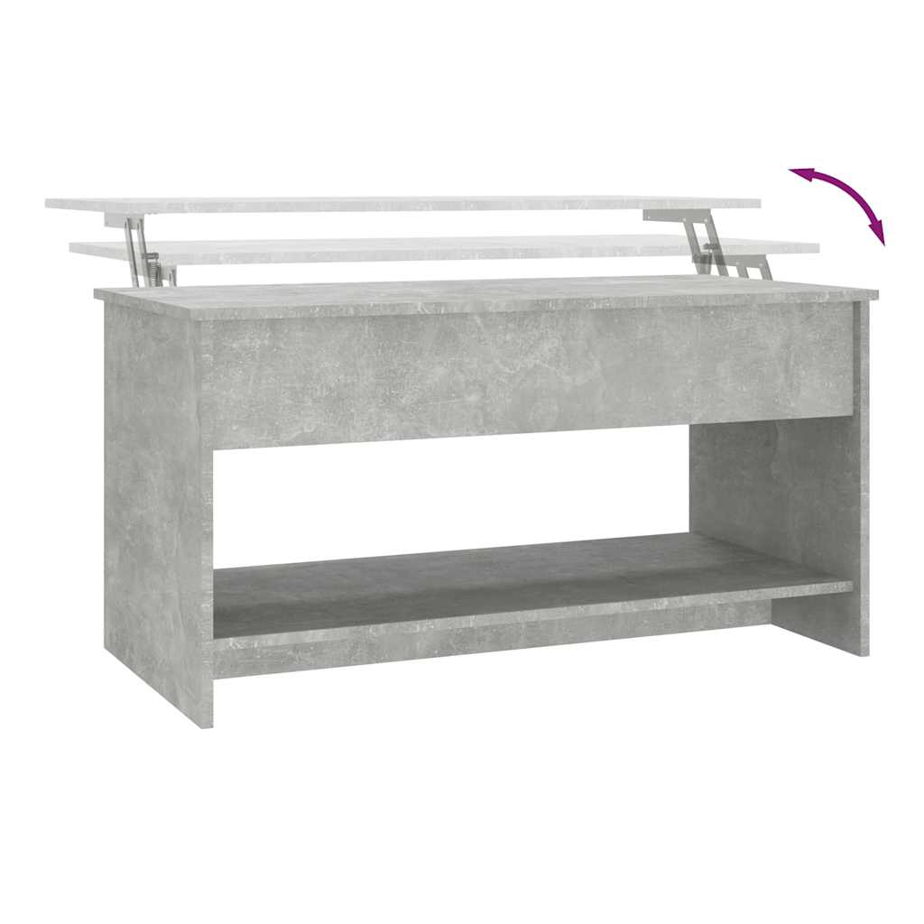 Salontafel 102X50X52,5 Cm Bewerkt Hout