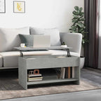 Salontafel 102X50X52,5 Cm Bewerkt Hout