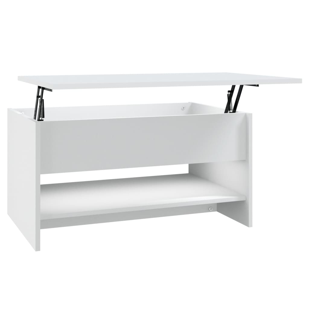 Salontafel 80X50X40 Cm Bewerkt Hout