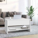 Salontafel 80X50X40 Cm Bewerkt Hout