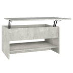 Salontafel 80X50X40 Cm Bewerkt Hout