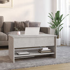 Salontafel 80X50X40 Cm Bewerkt Hout