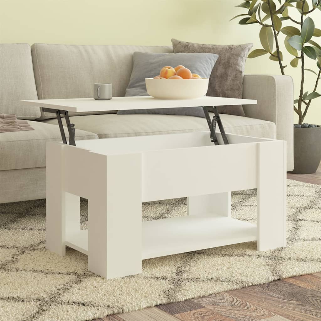 Salontafel Bewerkt Hout Kleurig