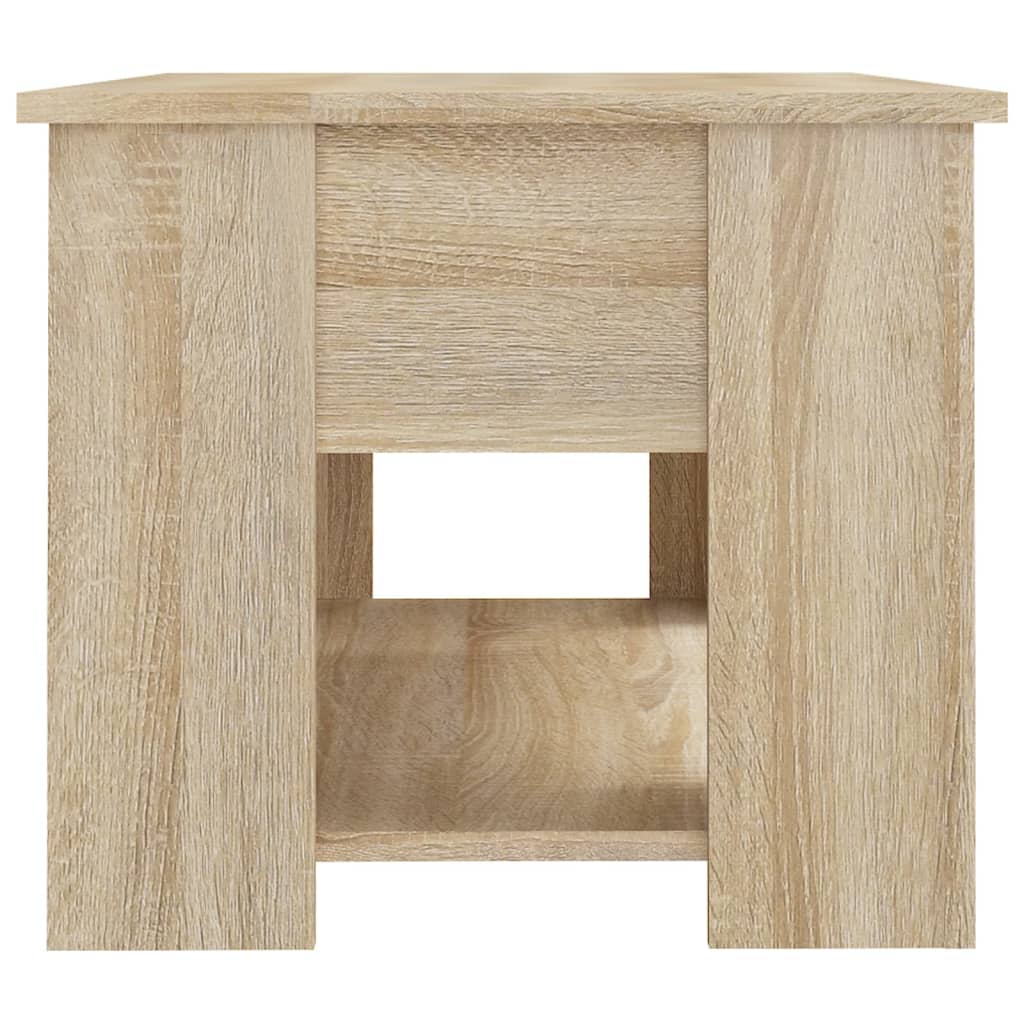 Salontafel Bewerkt Hout Kleurig