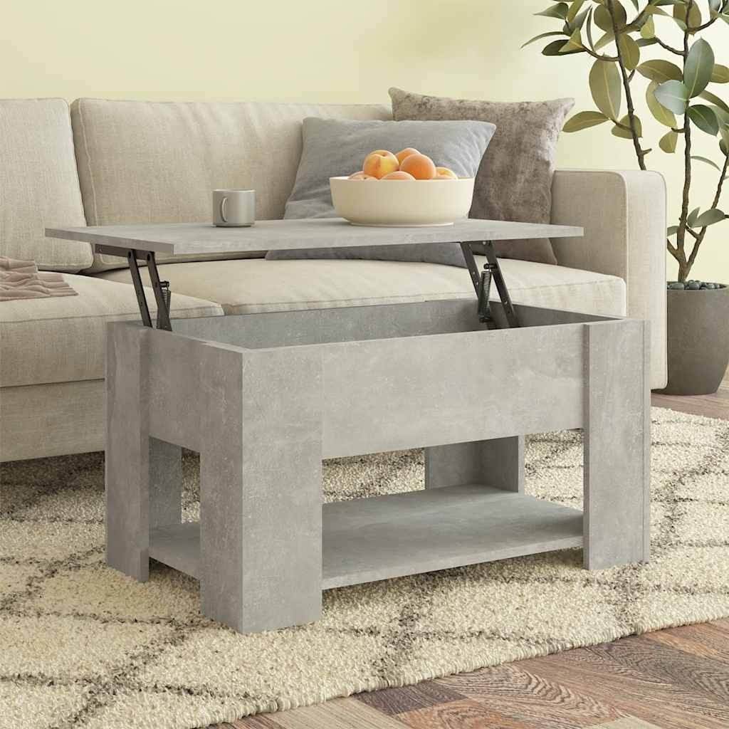 Salontafel Bewerkt Hout Kleurig