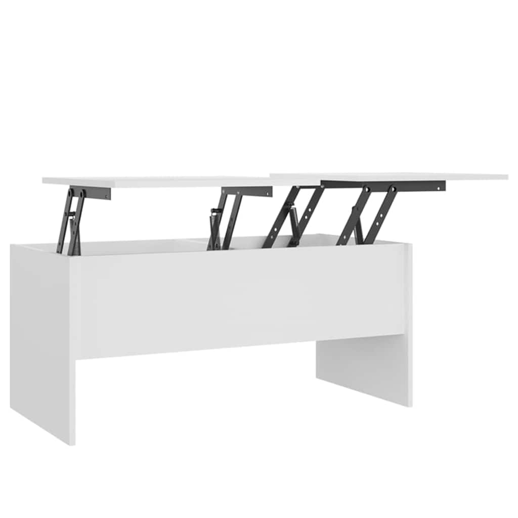 Salontafel 102X50,5X46,5 Cm Bewerkt Hout