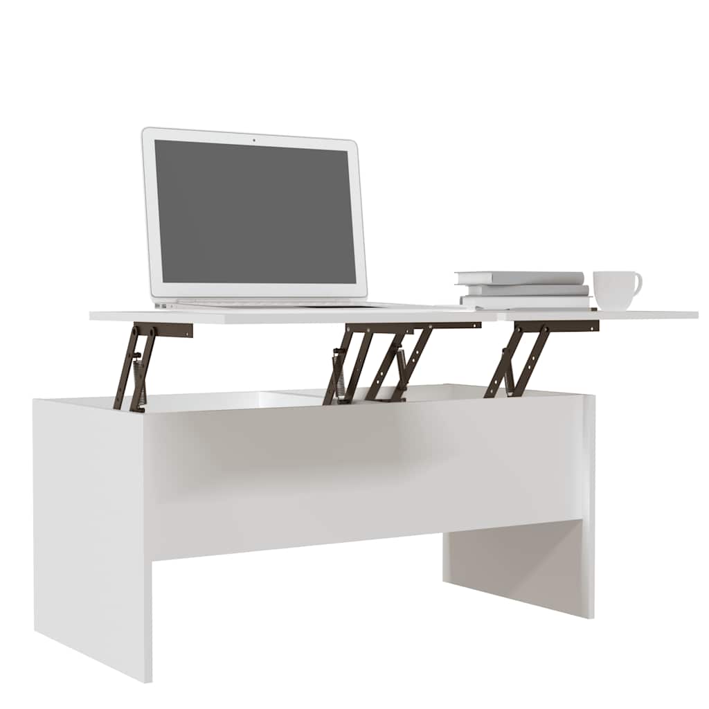 Salontafel 102X50,5X46,5 Cm Bewerkt Hout