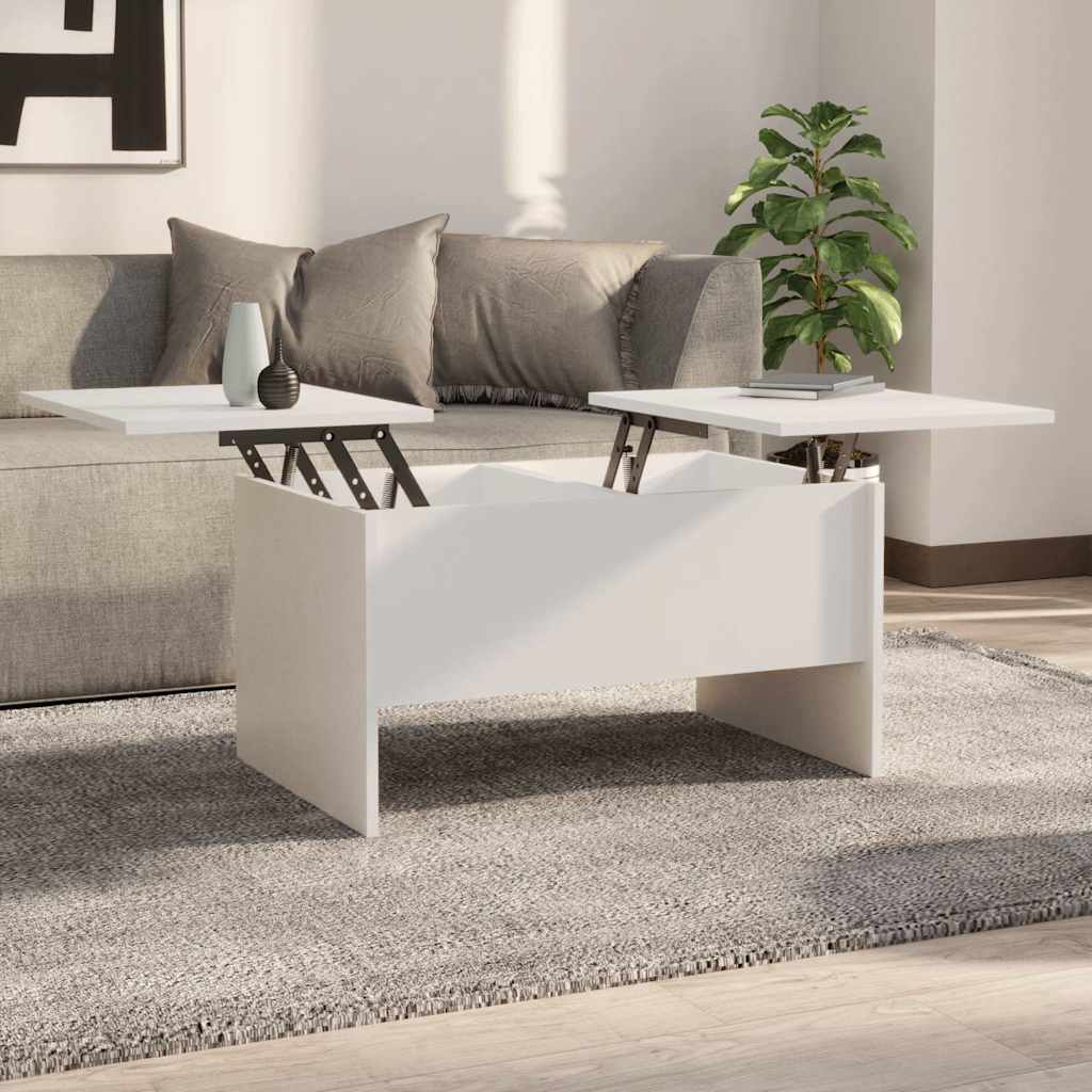 Salontafel 102X50,5X46,5 Cm Bewerkt Hout