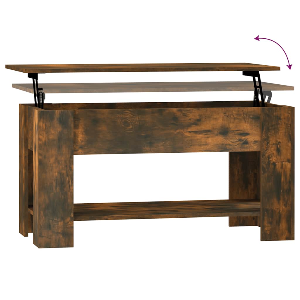 Salontafel Bewerkt Hout Kleurig