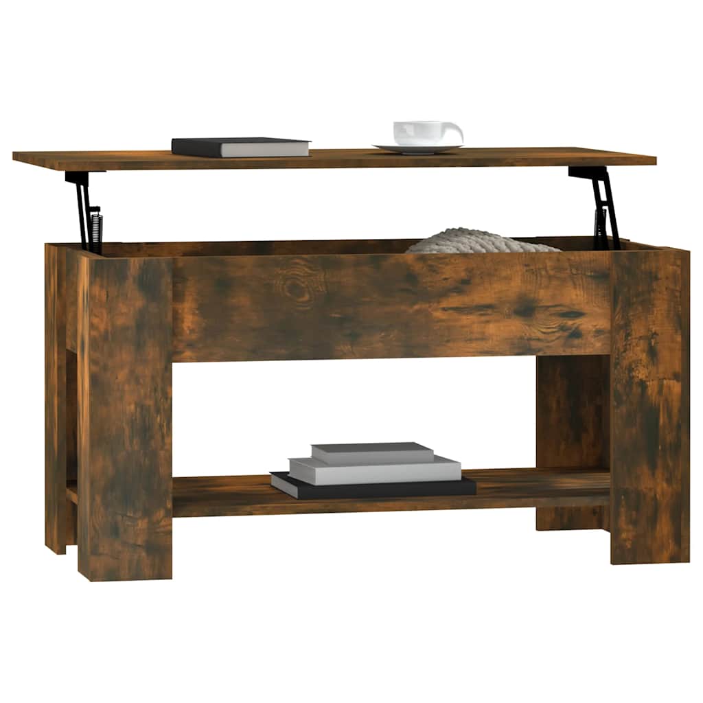 Salontafel Bewerkt Hout Kleurig