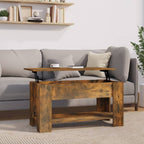Salontafel Bewerkt Hout Kleurig