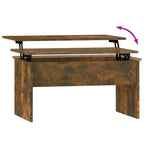 Salontafel 80X50,5X41,5 Cm Bewerkt Hout Kleurig