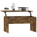 Salontafel 80X50,5X41,5 Cm Bewerkt Hout Kleurig