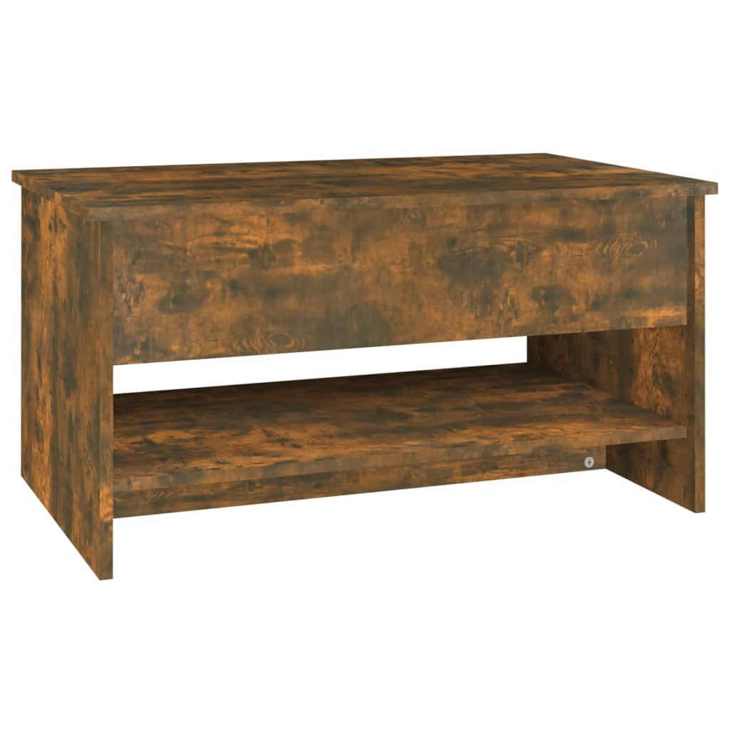 Salontafel 80X50X40 Cm Bewerkt Hout Kleurig