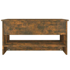 Salontafel 80X50X40 Cm Bewerkt Hout Kleurig