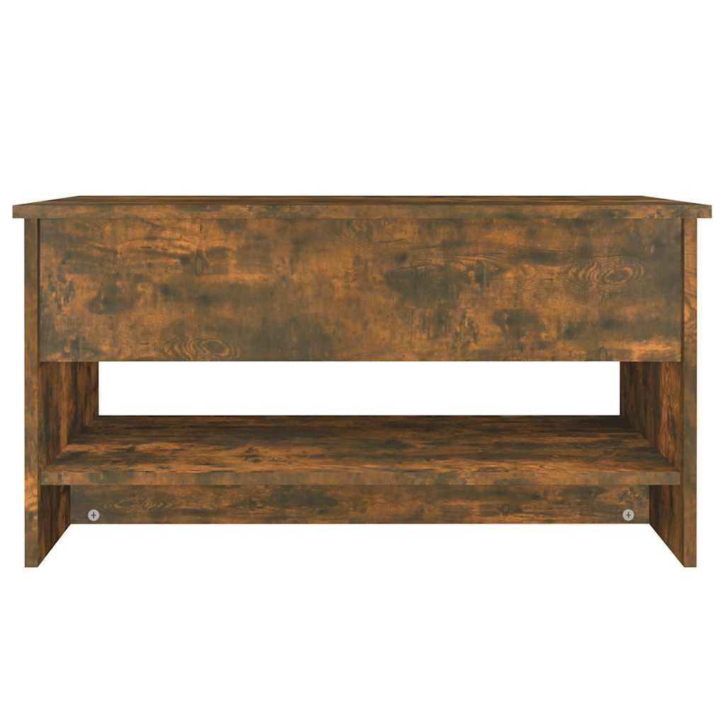Salontafel 80X50X40 Cm Bewerkt Hout Kleurig