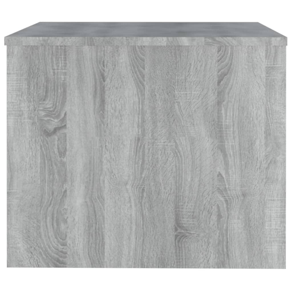 Salontafel 80X50X40 Cm Bewerkt Hout Eiken