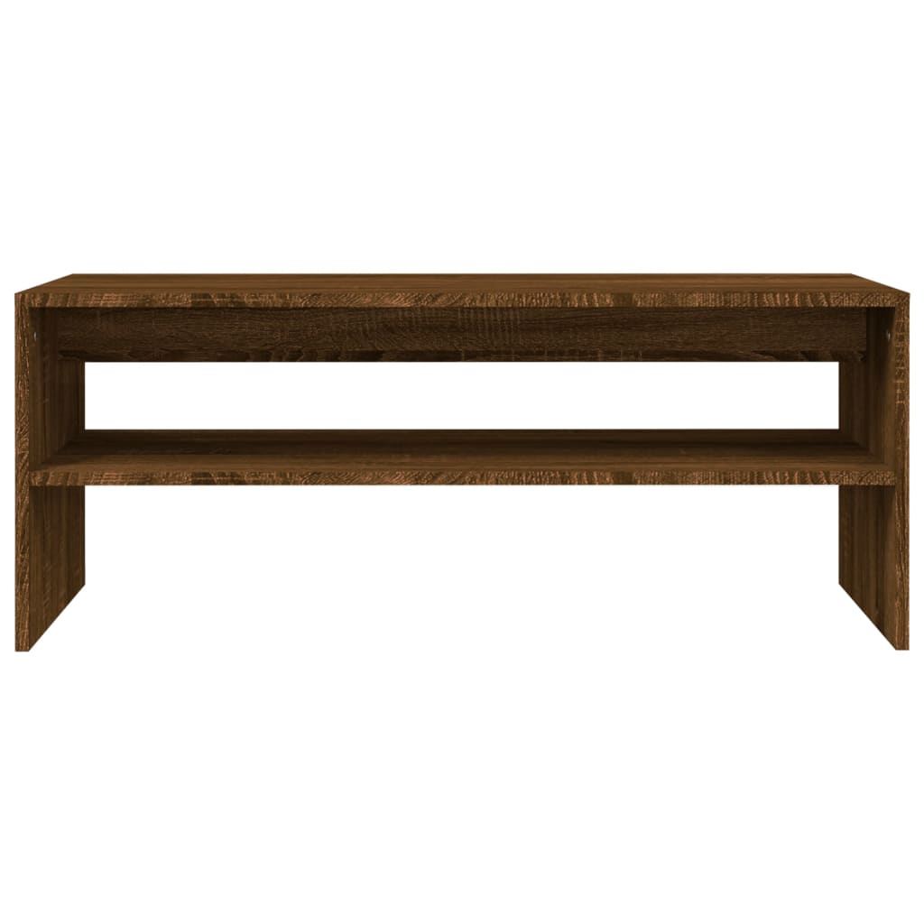 Salontafel 100X40X40 Cm Bewerkt Hout