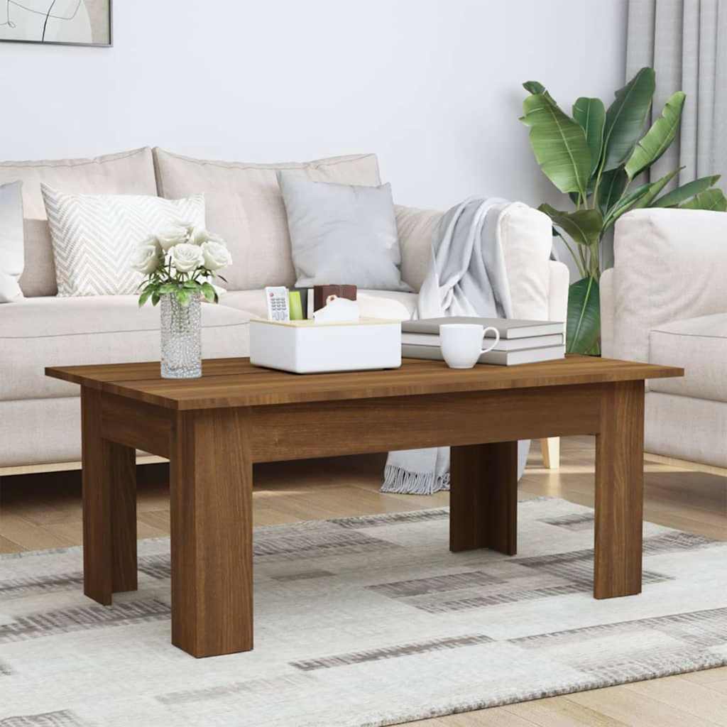 Salontafel Bewerkt Hout