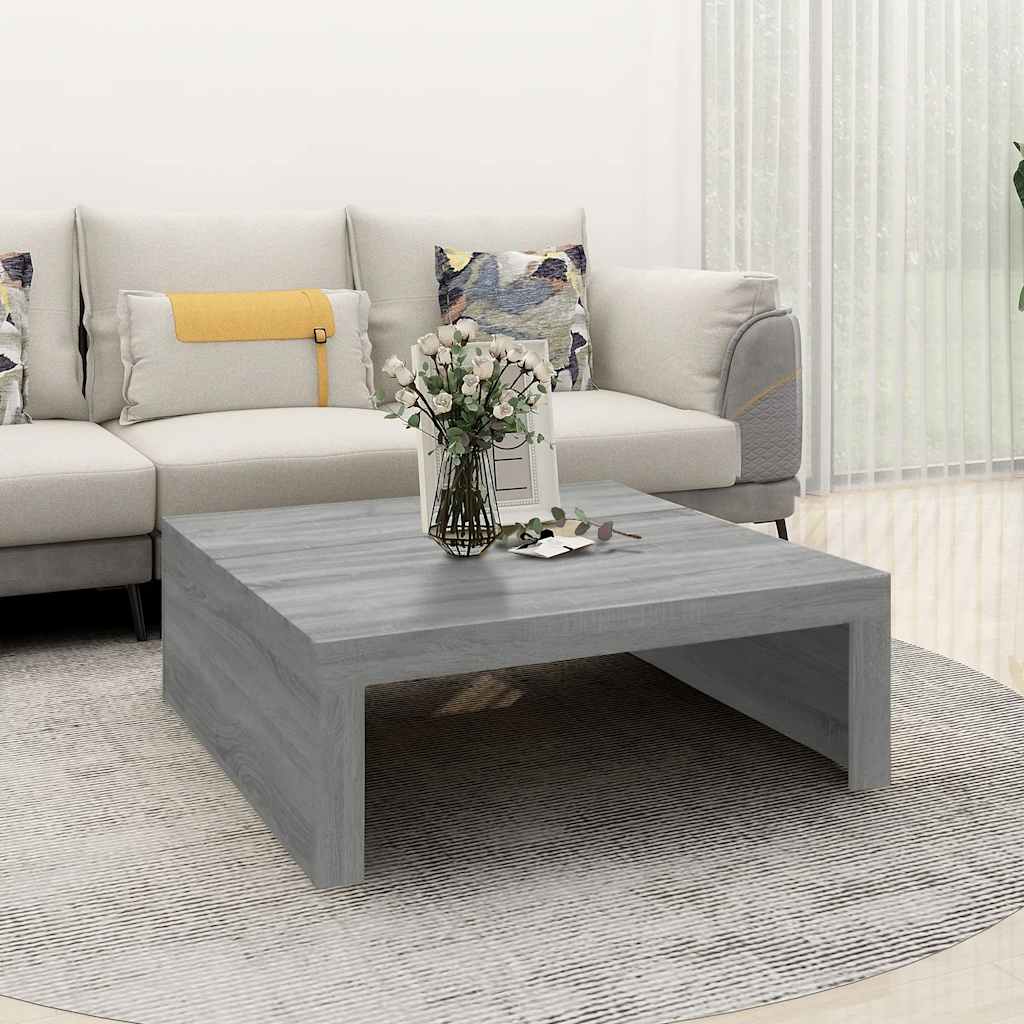 Salontafel Bewerkt Hout Eikenkleurig