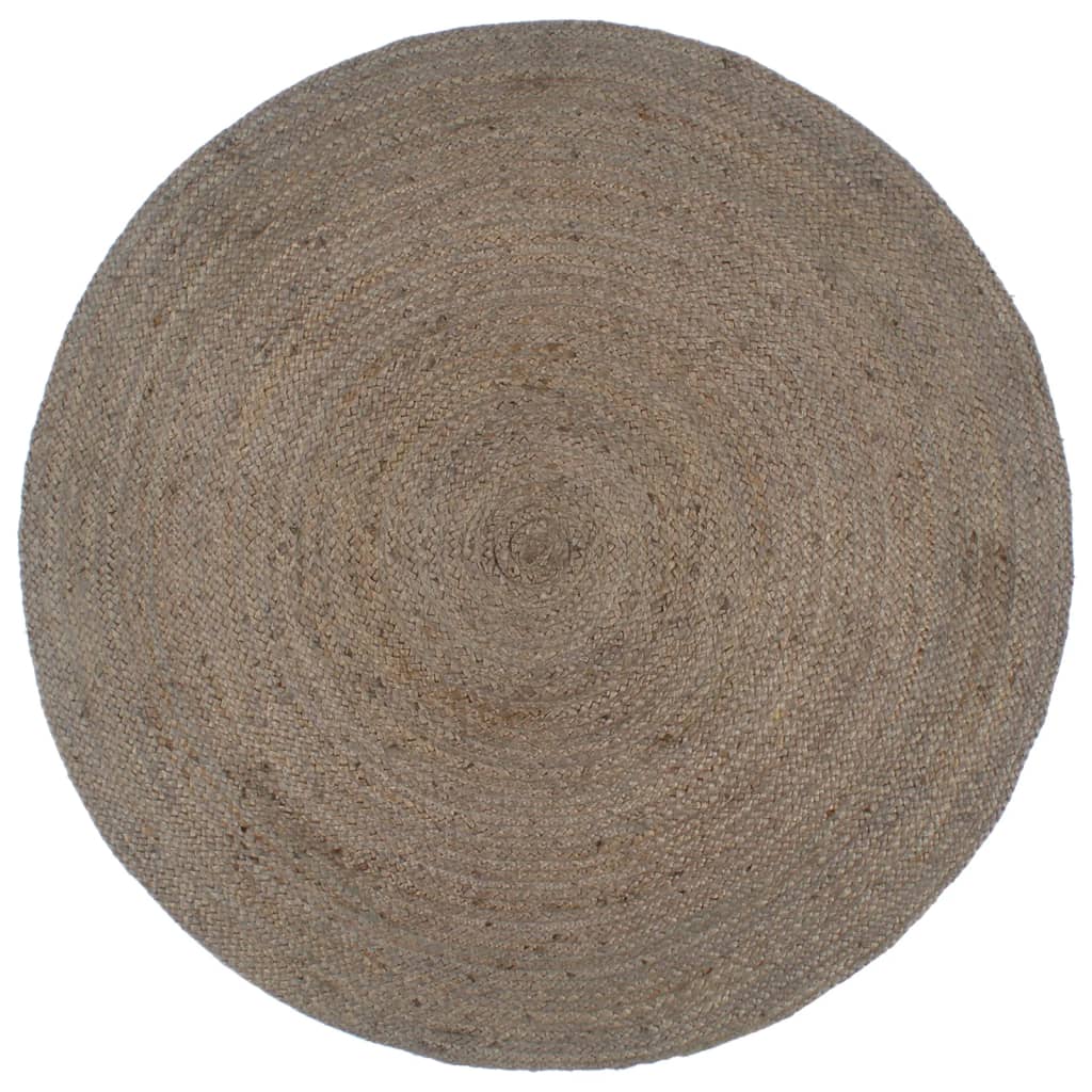 Vloerkleed Handgemaakt Rond Jute