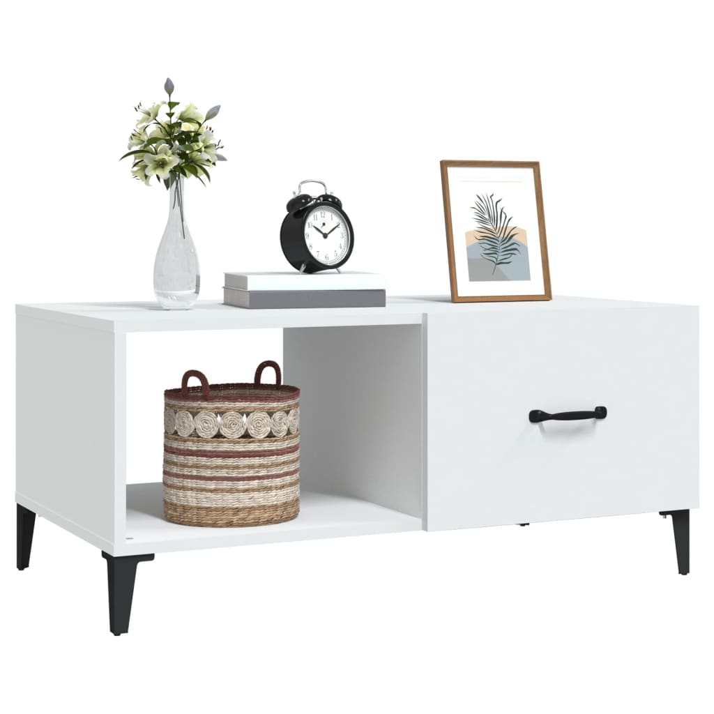 Salontafel 90X50X40 Cm Bewerkt Hout