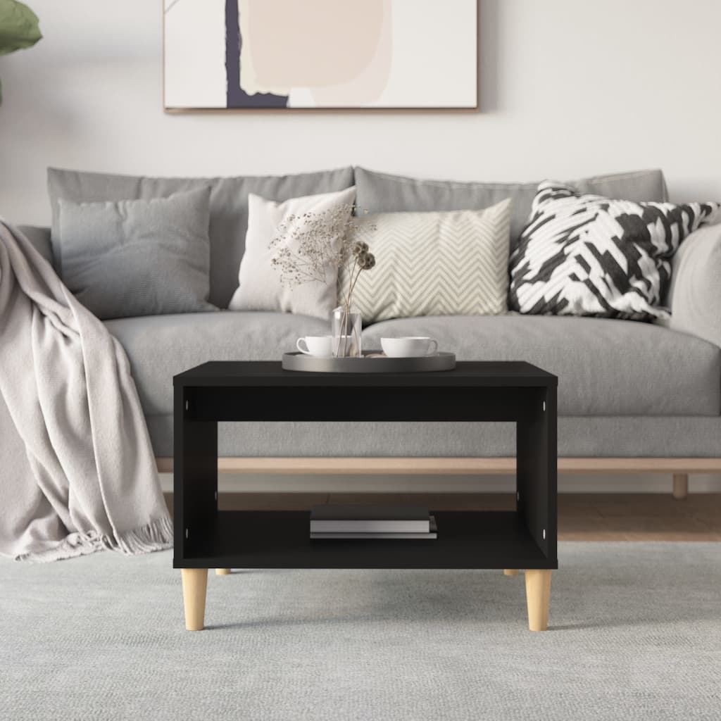 Salontafel 60X50X40 Cm Bewerkt Hout