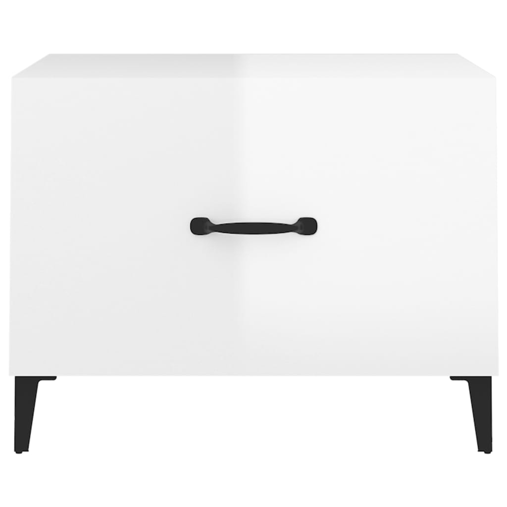 Salontafels Met Metalen Poten 50X50X40 Cm