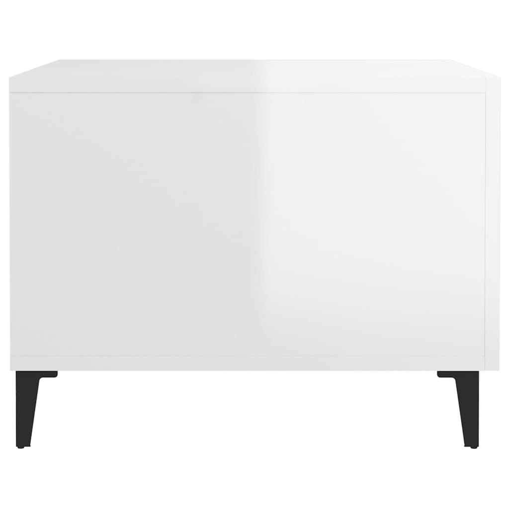 Salontafels Met Metalen Poten 50X50X40 Cm