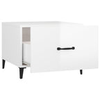 Salontafels Met Metalen Poten 50X50X40 Cm