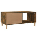 Salontafel 89,5X50X40 Cm Bewerkt Hout Kleurig