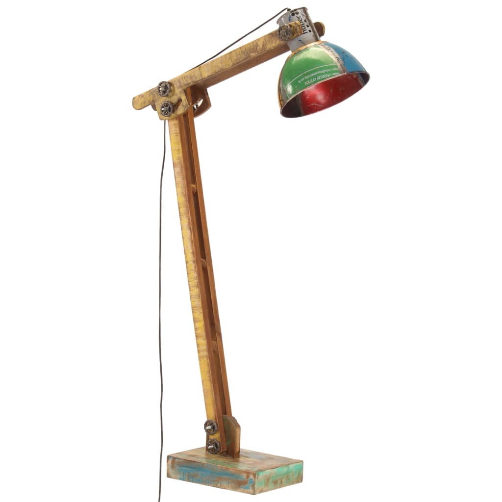 Vloerlamp E27 Massief Mangohout
