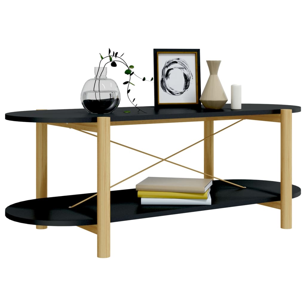 Salontafel 110X48X40 Cm Bewerkt Hout