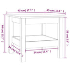 Salontafel Massief Grenenhout