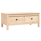 Salontafel 100X50X40 Cm Massief Grenenhout