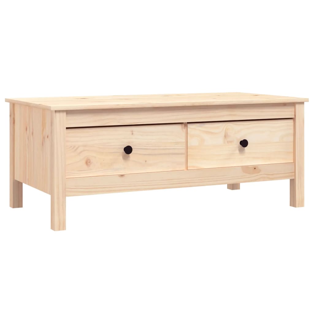 Salontafel 100X50X40 Cm Massief Grenenhout