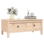 Salontafel 100X50X40 Cm Massief Grenenhout