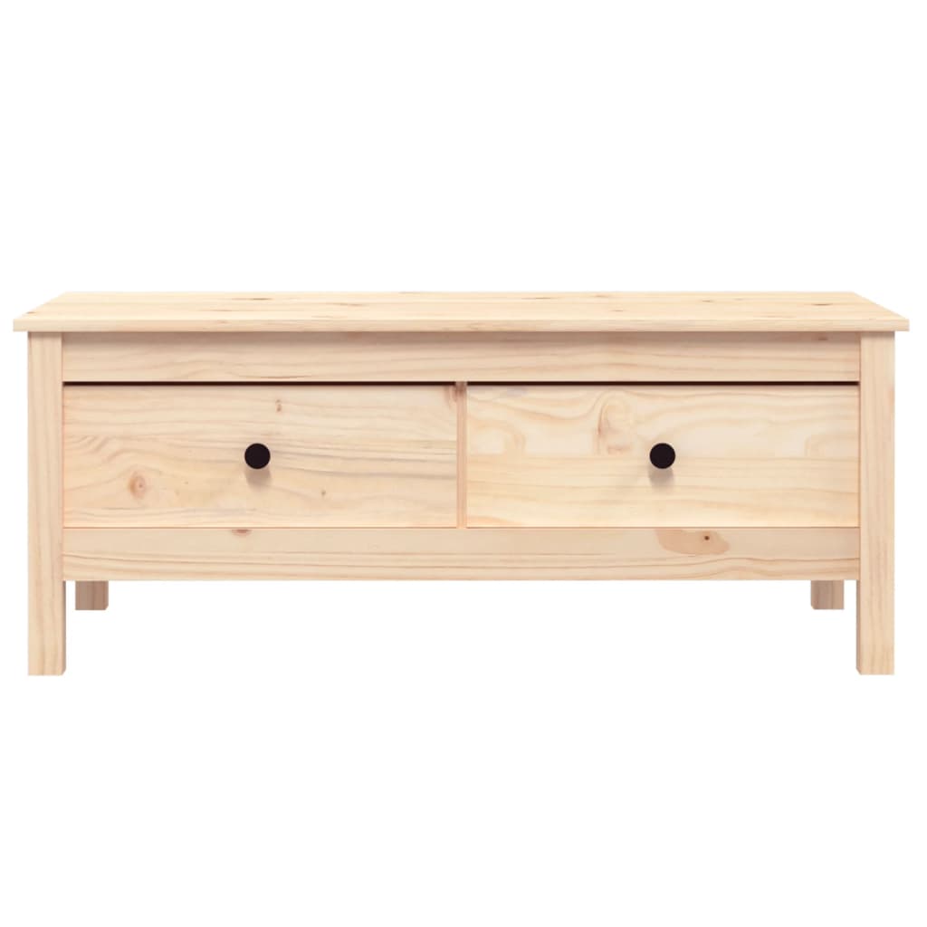Salontafel 100X50X40 Cm Massief Grenenhout