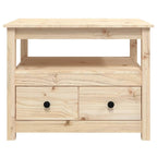 Salontafel 71X49X55 Cm Massief Grenenhout
