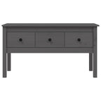 Salontafel 102X49X55 Cm Massief Grenenhout