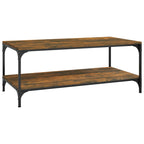 Salontafel Bewerkt Hout Kleurig