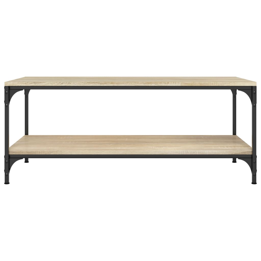 Salontafel Bewerkt Hout Kleurig