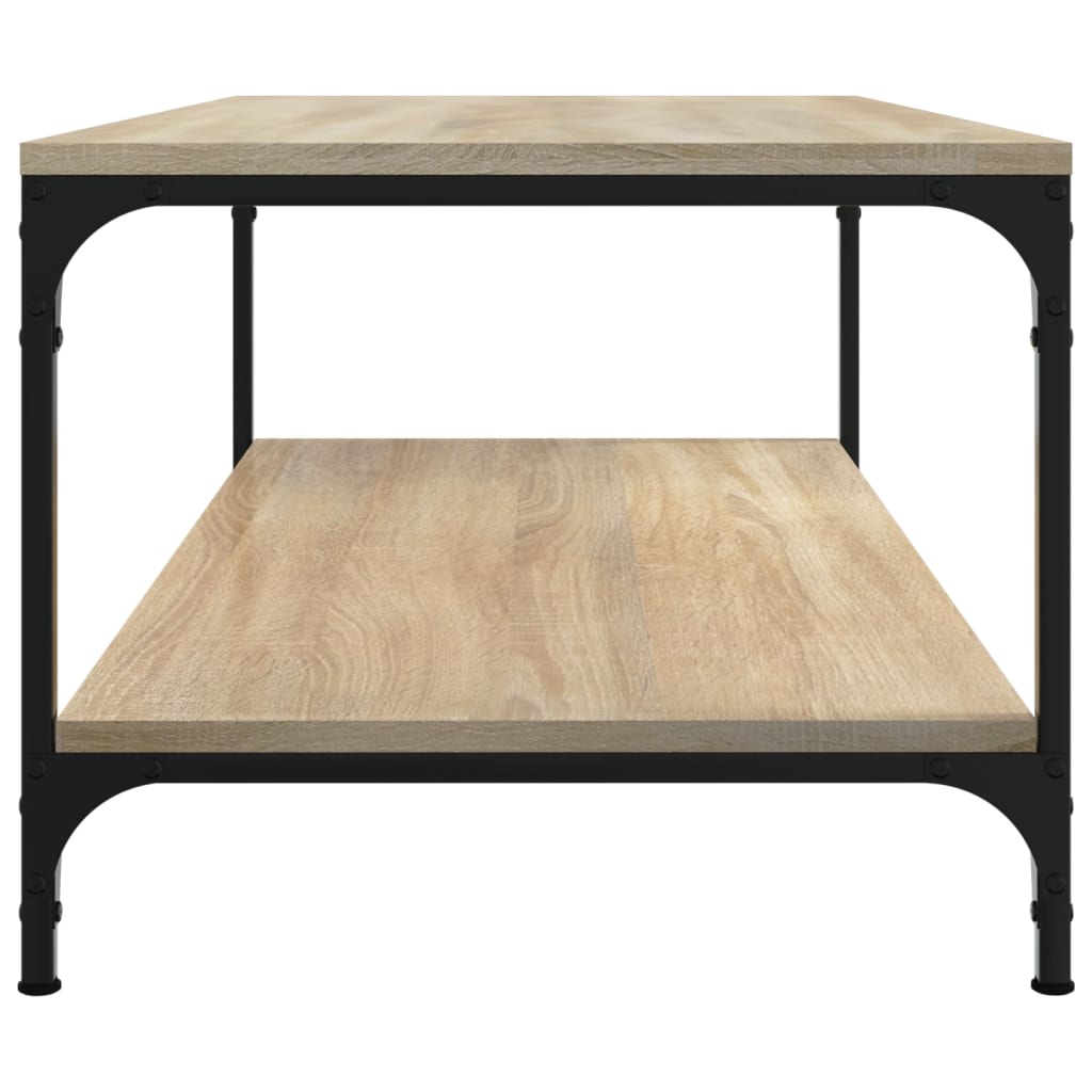 Salontafel Bewerkt Hout Kleurig
