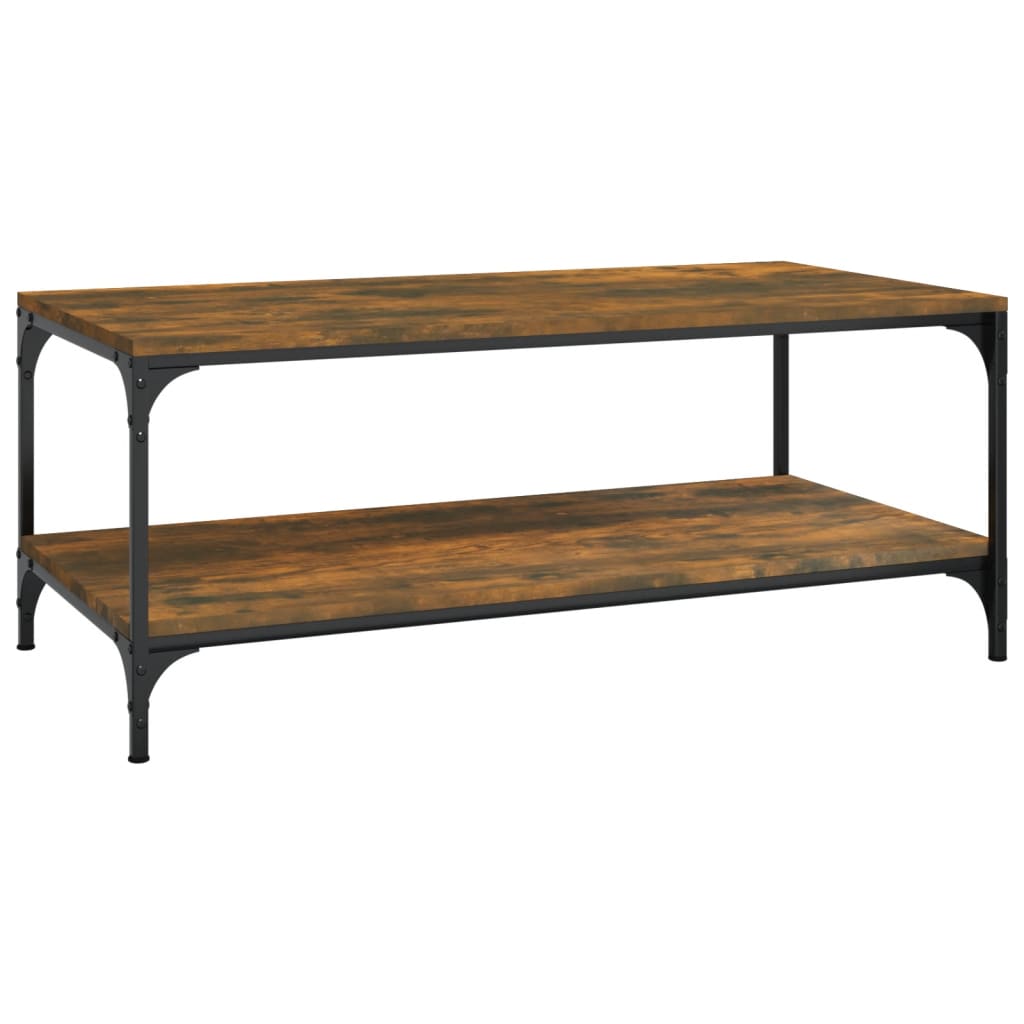 Salontafel Bewerkt Hout Kleurig