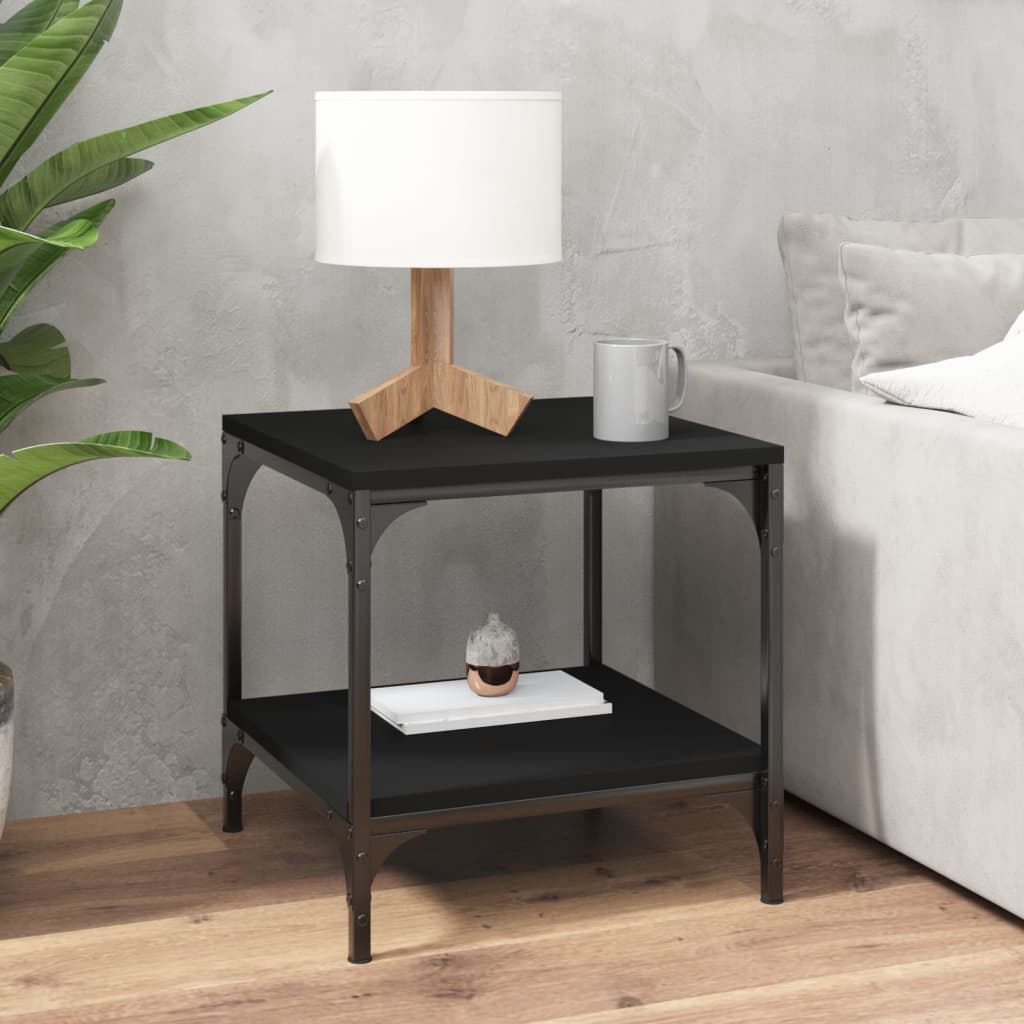 Bijzettafel Bewerkt Hout