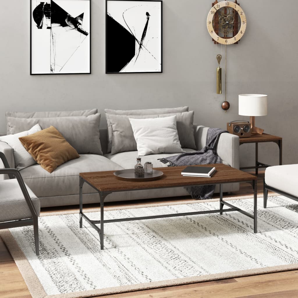 Salontafel Bewerkt Hout