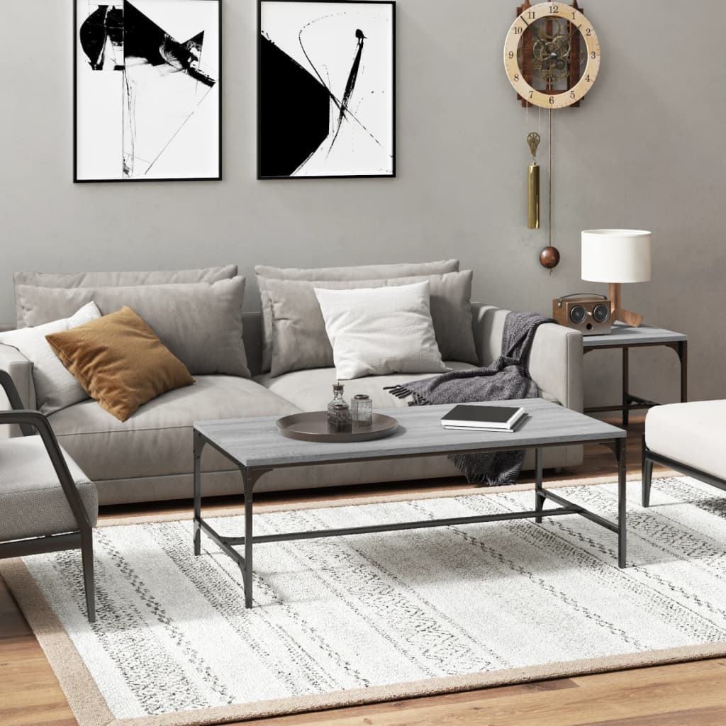 Salontafel Bewerkt Hout