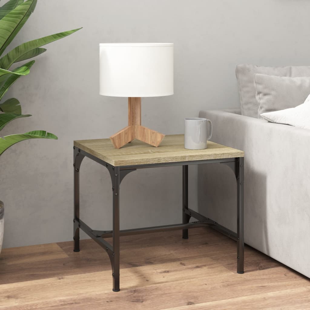 Salontafel Bewerkt Hout Kleurig