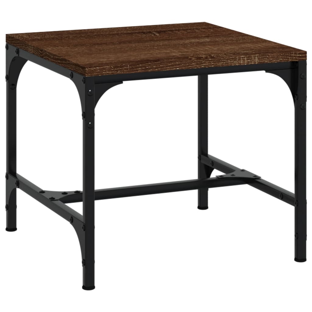 Bijzettafel Bewerkt Hout