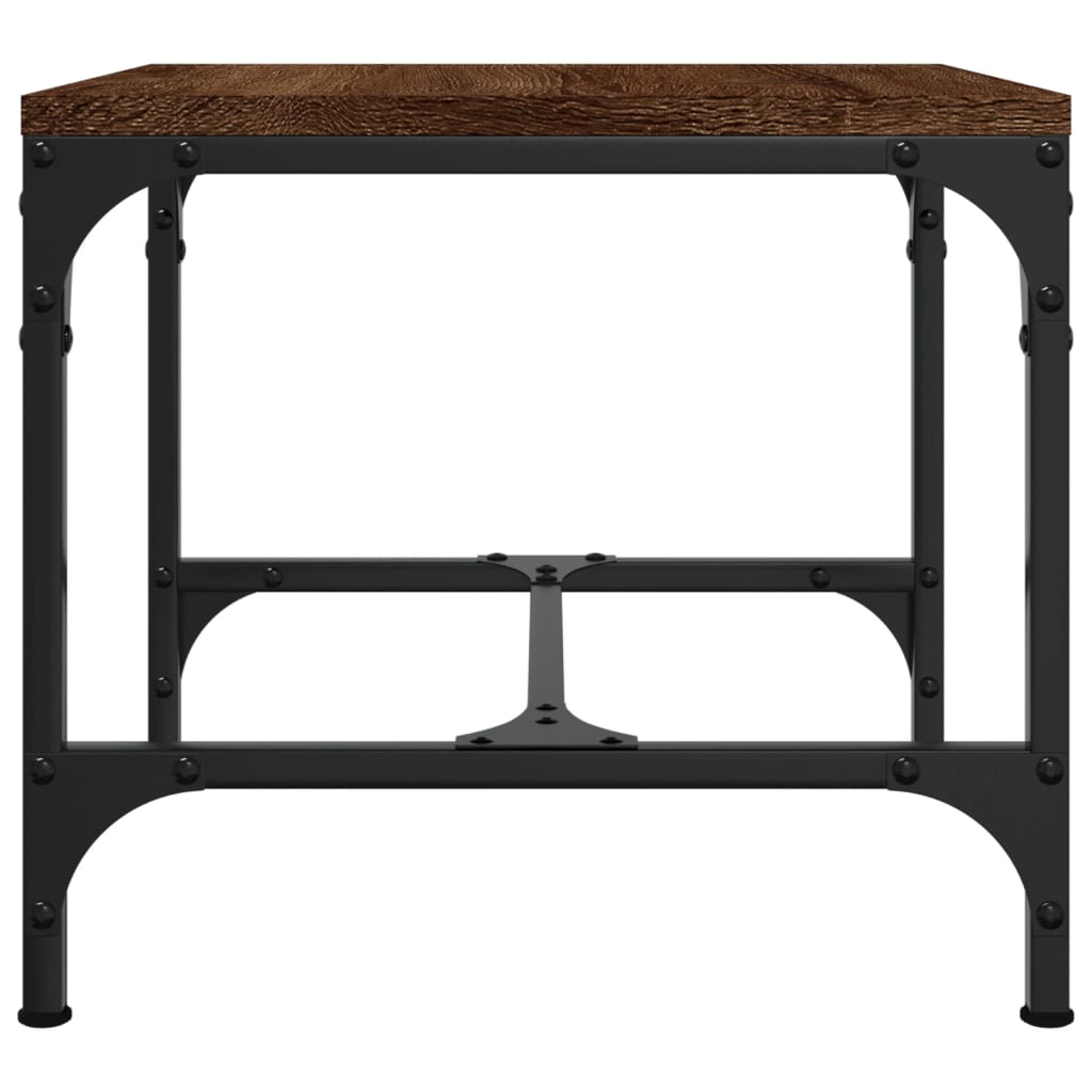 Bijzettafel Bewerkt Hout